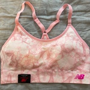 NWT new balance the dye sports bra
